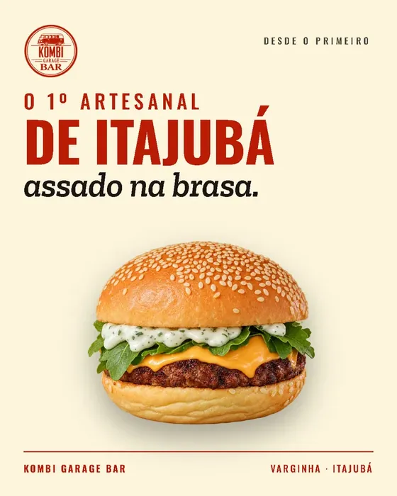 Post da Kombi Garage Bar: o primeiro artesanal de Itajubá